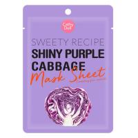 Маска для лица с экстрактом краснокочанной капусты от Cathy Doll 25 гр / Cathy Doll Sweety Recipe Shiny Purple Cabbage Mask Sheet 25 g